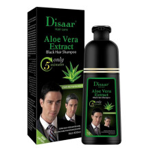 (aloe vera) Adult Dye Hair Shampoo Only 5 Minutes Hair Color Hair Dye Shampoo Organic Practical Gray Hair Dying for Men and Woman Argan Oil
