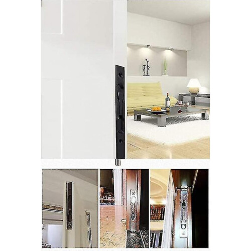 2 Piece Bolt Protector Concealed Sliding Bolt - 6" Concealed Door , Less Steel Concealed Latch Box ()-hy 2