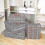 (68cm) 2pcs Large Storage Bag With Durable Zipper Organizer Bag Moving Bag 2