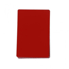 (Red) Mark Engraved Blank Business Cards Aluminum Alloy Card Printable Ultra-Thin Metal Tags for DIY Vip Card Gift Card 50PCS  Silver