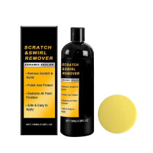 Car Scratch Remover & Polishing Compound Eliminates Light Scratches,Includes Sponges Car Detailing Cleaning