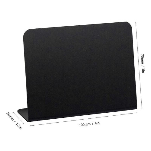 (A) Mini Chalkboards Reusable Chalkboard Labels Erasable Message Board Mini Chalk Board Sign Mini Chalk Labels Message Board 2