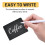 (B) Mini Chalkboards Reusable Chalkboard Labels Erasable Message Board Mini Chalk Board Sign Mini Chalk Labels Message Board 4