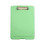 (Green) Multi-functional File Folder with Clipboard Waterproof File Organizer Box Office Writing Pad for Student Teacher School  Pink 1