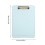 (Pink) Multi-functional File Folder with Clipboard Waterproof File Organizer Box Office Writing Pad for Student Teacher School  Pink 3