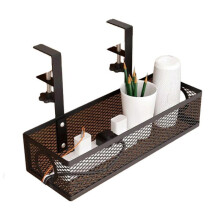 (Black) Adjustable Desk Organizer Clamp On Desk Drawer Desk Drawer Organizer Easy to Install for Home Office White