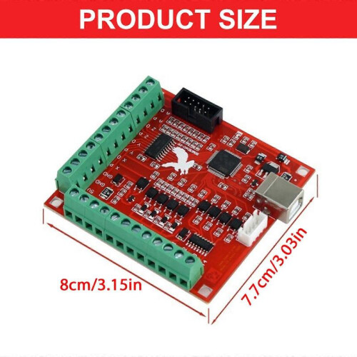 USB MACH3 100Khz Motor Board 4 Shaft Interfaces Drive Motion Controller Engraving Machine Motherboard Controller Board 2