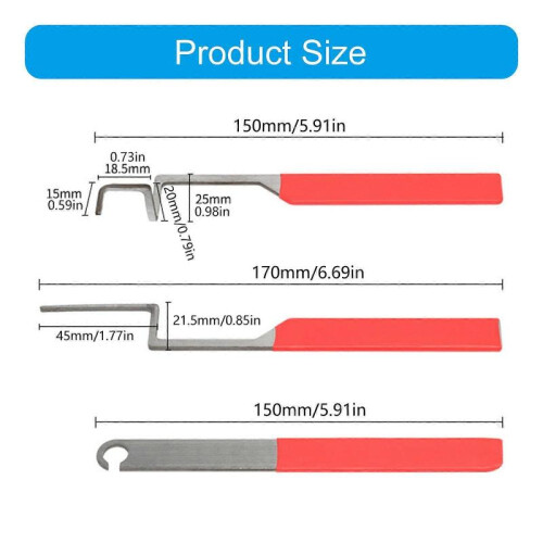 Set Of 3 Thickened Stainless Steel Window Release Tool Suitable for Stuck Window Multiple Surfaces Safety Solution 2