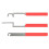 Set Of 3 Thickened Stainless Steel Window Release Tool Suitable for Stuck Window Multiple Surfaces Safety Solution 1