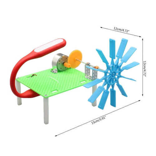 Creative DIY Hydraulic Power Generator Model Kits Experiment Toy Early Educational Science Toy Student Teens Physics Toy 2