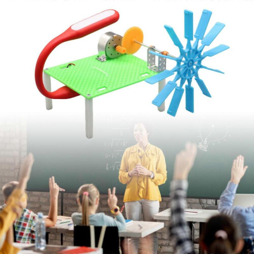 Creative DIY Hydraulic Power Generator Model Kits Experiment Toy Early Educational Science Toy Student Teens Physics Toy 1