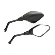(rearview mirror) ATV Accessory Rear View Glass 7/8" 22mm Handlebar Mount Clamps Auxiliary Glass for ATV Motorcycle Scooters
