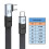 (30cm) Type C Data Cable 90 Degree Elbow PD240W Fast Charging Cable 8K@60HZ 40Gbps Data Transfer Cord for Phone PC 3