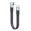 (12cm) Type C Data Cable 90 Degree Elbow PD240W Fast Charging Cable 8K@60HZ 40Gbps Data Transfer Cord for Phone PC 1