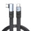 (50cm) Type C Data Cable 90 Degree Elbow PD240W Fast Charging Cable 8K@60HZ 40Gbps Data Transfer Cord for Phone PC 1