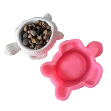 Tortoises Silicone Candle Holder Molds for Epoxy Resin Candle Cup Candy Jar Flower Planter Concrete Silicone Molds