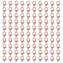 (18 apricot color)100Pieces Lobster Claws Clasps 35mm Colored Lobster Clasps Jewelry Bracelets Connectors For Jewelry Making Accessories 27 ink green