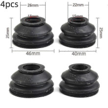 4pcs Universal Rubber Ball Joint Rubber Dust Boot Covers Track Rod End Set Kit Minimizes Premature W hwy