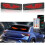 Thin Flexible LED Display Screen Panel Suitable for Car Back Window Personalized Big Eye Lights for Truck Windshield with Remote Edition 4