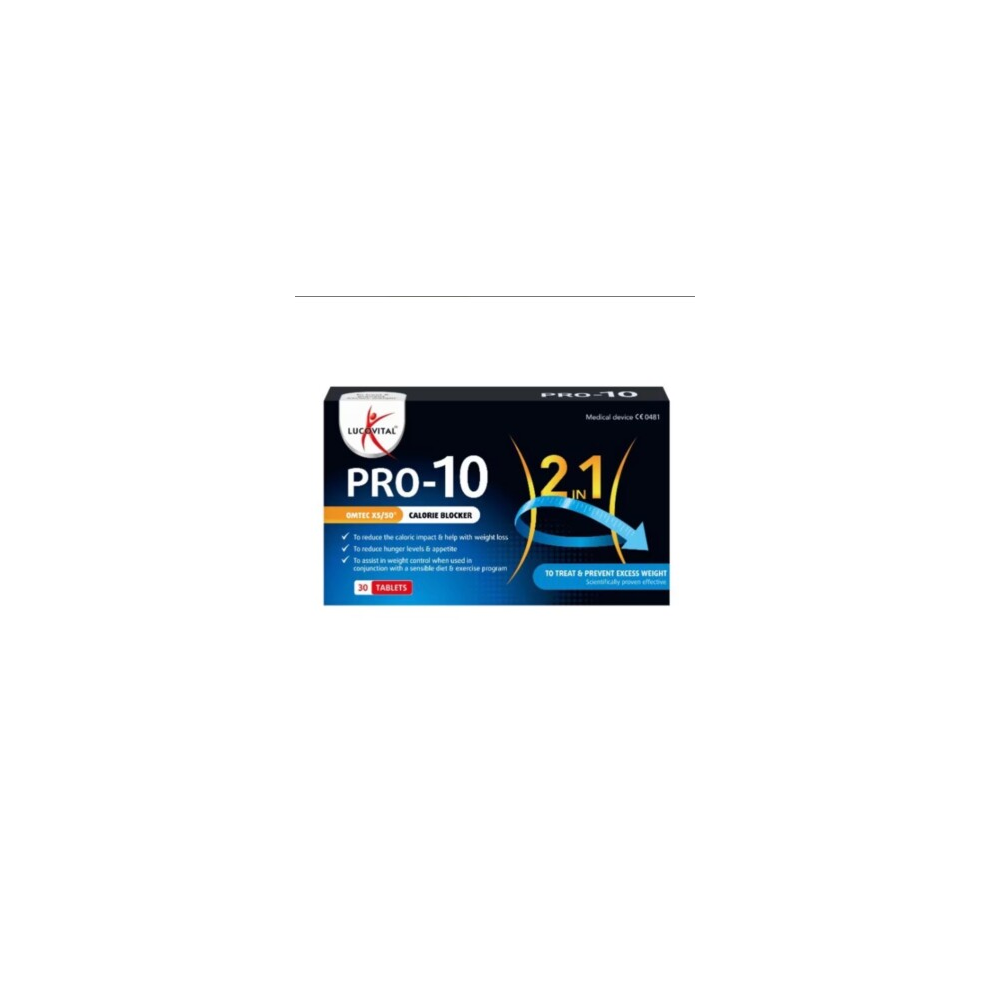 Xls Medical Lucovital Pro 10 Weight Loss Supplement Pills 30 Tablets (Xls Medical)