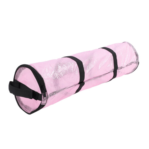 Large Transparent Pink Wrapping Paper Storage Bag 60x16cm on OnBuy