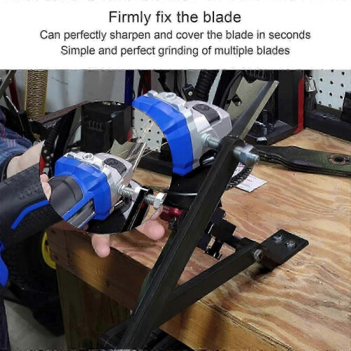 Lawn Mower Blade Sharpener 15-45 Adjustable Frame with Ball Bearing Handle,50% Offer hwy 1