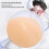 Pair Silicone Breast Form Triangular Shape Mastectomy Prosthesis Bra Enhancer Inserts A B C D E F G Cups1000g-Pair D Cup SZRH A-H 3