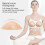 Pair Silicone Breast Form Triangular Shape Mastectomy Prosthesis Bra Enhancer Inserts A B C D E F G Cups1000g-Pair D Cup SZRH A-H 5