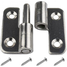 6Pcs 1.5" Detachable Hinge, Small Slip Joint Flag Hinges, Lift Off Detachable SZRH A-W