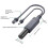100W Isolated Gigabit POE Splitter Interface for Starlink Mini Dishy hwy 3