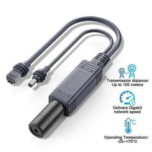 100W Isolated Gigabit POE Splitter Interface for Starlink Mini Dishy hwy 1