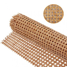 (45cm) 1 Roll Imitation Rattan-net Burr Free Strong Diy Caning Furniture Decor Projects Mesh Cane Net For Daily Life-hy