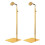 2pcs Display Stands Adjustable Height Purse Display Stand - Metal Handbag Display Stand Set - Singl-hy 1