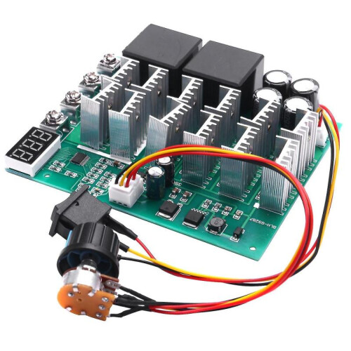 Dc 10-55v 12v 24v 36v 48v 55v 100a Motor Speed Controller Pwm Hho Rc Reverse Control Switch with Le-hy 1
