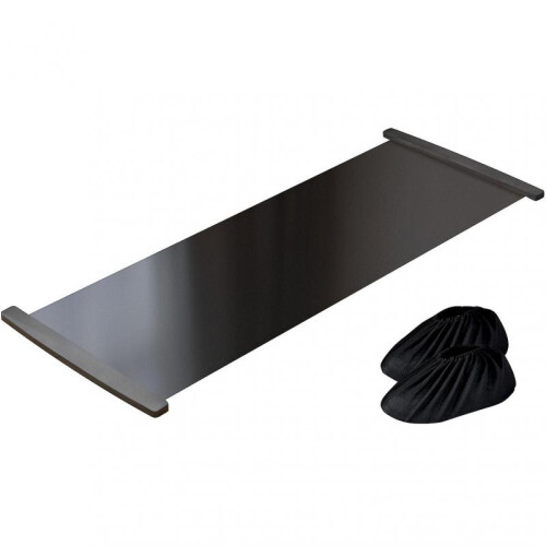 Glide Mat Home Slide Board with End Stops Workout for Exercise Sports-hy