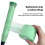 Badminton Grip Cushion Wrap 60mm x 20m Bright Green 4