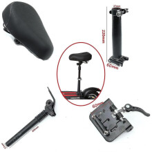 (Yellow) For  M4 Pro Electric Scooter 10 Inch Electric Scooter Folding Seat Saddle Foldable Height Adjustable Shock-absorbing Chair-hy
