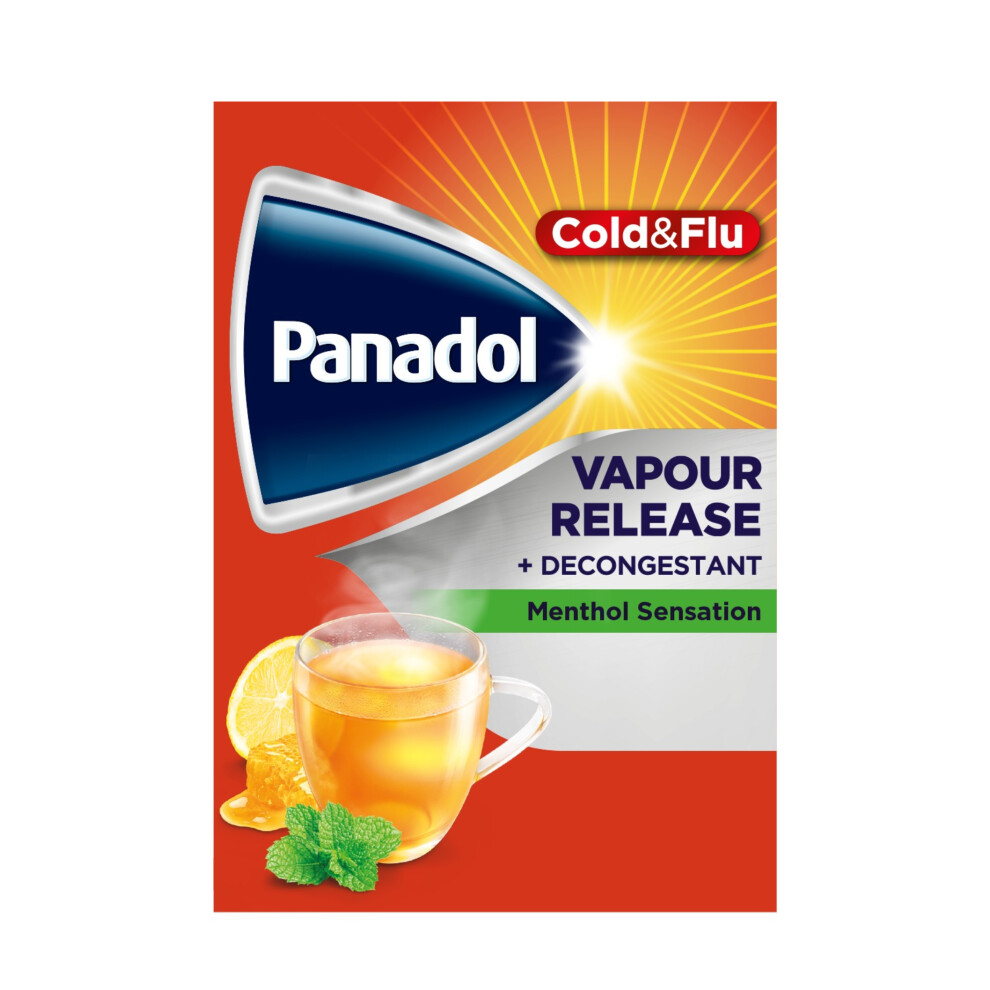 Panadol Cold & Flu Vapour Release - Fast relief from cold & flu symptoms, 10 Sachets
