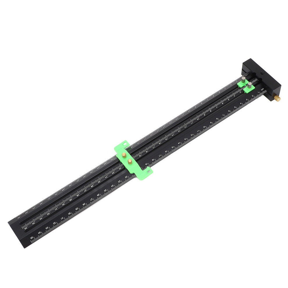 35Cm Green T Square Aluminum Alloy Ruler Woodworking 4921326132472