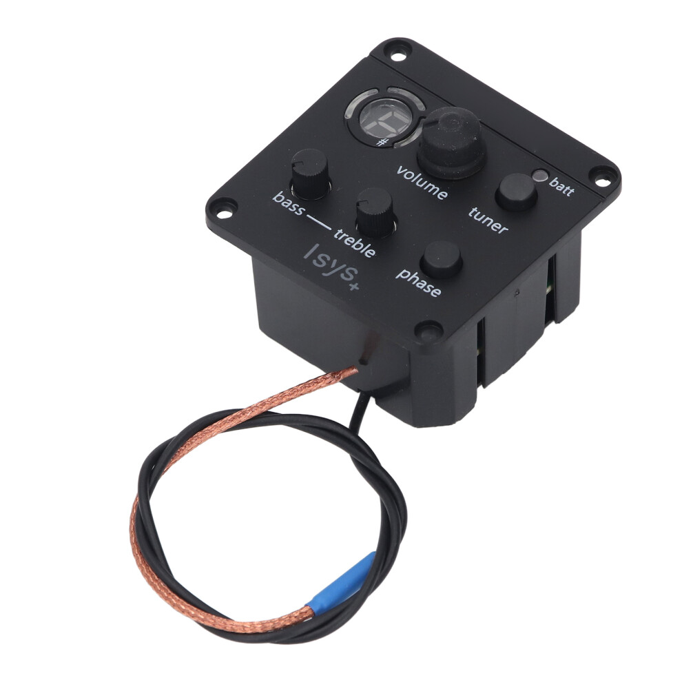 Guitar Pickup Preamp Eq With 7-Segment Led Tuner For Isys+ 4931326132426