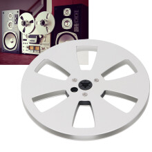 7 Zoll Aluminium-Leergehäuse für 1/4 Zoll Tonbandgerät – Silber, Universal