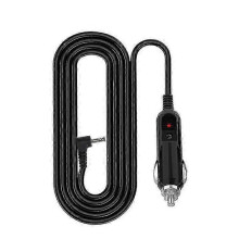 Car Charger DC3.5 Power Cable 12V Cigarette Lighter Socket Radar Detector Cable 2m