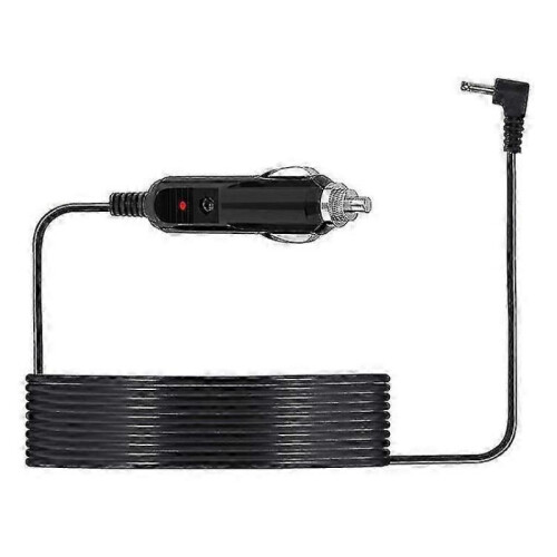 Car Charger DC3.5 Power Cable 12V Cigarette Lighter Socket Radar Detector Cable 2m 1