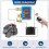 12V 240A Remote Battery Disconnect Switch, Automatic Power Off Switch Car Truck Boat Remote Control Switch 5