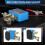12V 240A Remote Battery Disconnect Switch, Automatic Power Off Switch Car Truck Boat Remote Control Switch 4