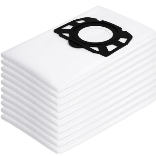 10 Pack KFI 357 Filter Bags for Karcher WD3, WD2 Plus 1