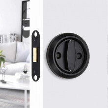 (Red Bronze) Hidden Door Handles for Sliding Door - 304 Stainless Steel Rustproof Anti-Theft 2pcs-Yvan