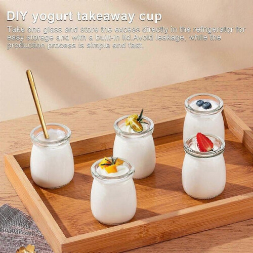 (US Plug) Ultimate Probiotic Yogurt Maker with Adjustable Temperature and Time Control-Good 2
