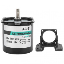 Ac Synchronous Motor 14w Permanent Magnet 2way High Torsion Central Shaft Bracket Xd60ktyz(2.5rpm/min Ac220v)-Good