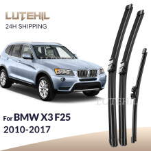 For BMW X3 F25 2010-2017 2011 2012 2013 2014 Wiper Front & Rear Wiper Blades Windshield Windscreen Window Brushes 26" 20" 13"
